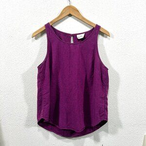 Universal Thread sleeveless woven top in purple size med
